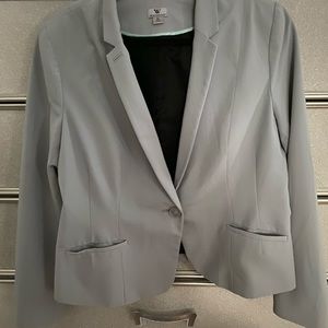 Gray Blazer for Work